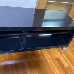 テレビ台　コーナン　ブラック　幅89センチ 【値下げ】の画像