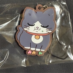 ねこに転生したおじさん ラバーストラップ 2個セットの画像