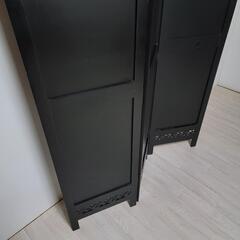 東谷家具 パーテーション アンティークデザインの透かし彫りが美しいヨーロピアンの画像