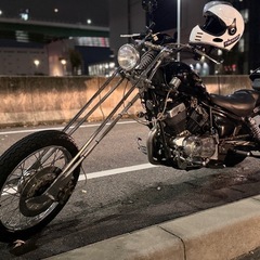 ビラーゴ250 トライク　ロングフォーク