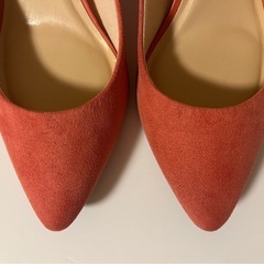 【美品】ピンクのパンプス 22.5cmの画像
