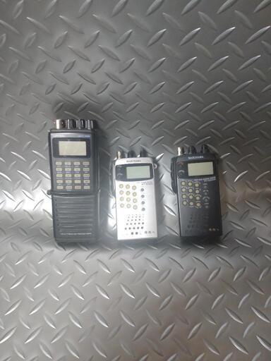 3台セット】広帯域受信機マルチレシーバーエアバンド盗聴器航空