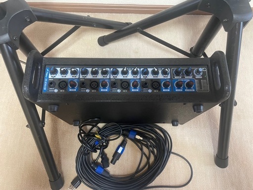neu LIVE ACTIVE LS-8 スピーカー・ミキサー・スタンド (アース
