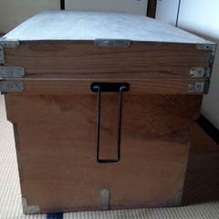 ながもち　骨董　古民具 箪笥 木箱 収納箱 の画像