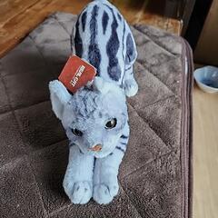 新品　REAL CAT リアルな猫のぬいぐるみ　タグ付きの画像