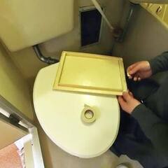 【便座交換】ひび割れ便座の交換と浴室壁点検口パネル修理のご依頼へ行ってきました。 − 福岡県