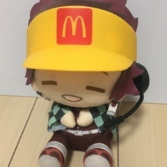 ハッピーセット　なりきりマクドナルド　店員　クルー　サンバイザー　ヘッドセットマイクの画像