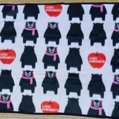 くまモンフリースブランケット ひざ掛け 　未使用