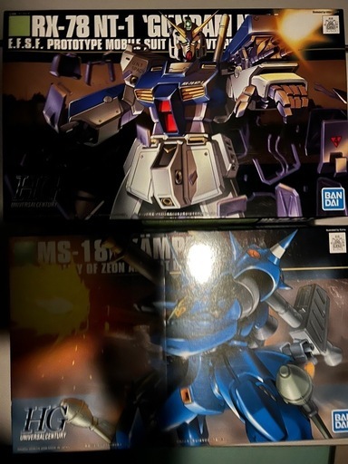 HG ガンダムNT ケンファー　セット