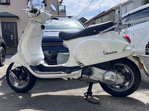 ピアジオ ベスパ lx150ie 白 マロッシ187ボアアップ12インチ