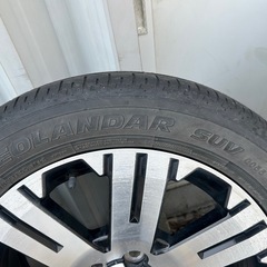 デリカ D5 純正ホイール&タイヤ4本セット