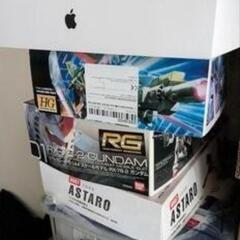 【引越し整理】ガンダム RG プラモデル組み立て済みの画像