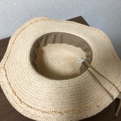 レース付き、レディース麦わら帽子の画像