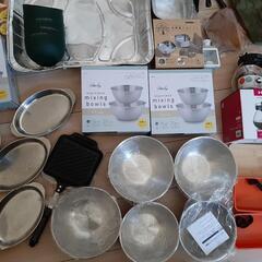 ほぼ新品！キャンプ用グッズ、折り畳み椅子、ハリオのコーヒーポットなど