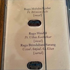 インド古典音楽アルバム RASA RAAG シリーズ カセット3巻の画像