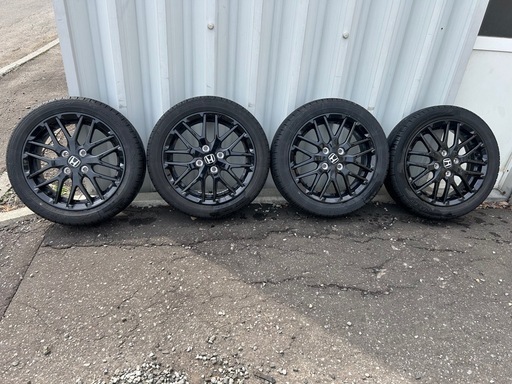 ホンダN-BOXカスタムLターボ　特別仕様スタイル＋ブラック　純正タイヤホイール