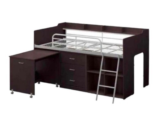 週末値下げ！ニトリ システムベッド ロフトベッド