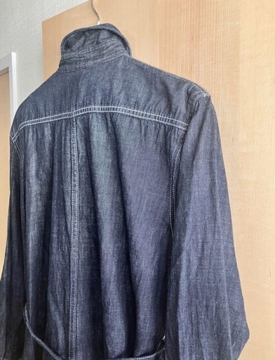 リー デニム ロング シャツワンピース 長袖 Sサイズ Lee (marian