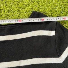 【定価2万程】MAISON CORNICHON メゾンコルニション　ビッグボーダーカットソーの画像