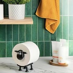 【3個セット】新品未使用 ひつじのショーンモチーフトイレットペーパーストックホルダーの画像