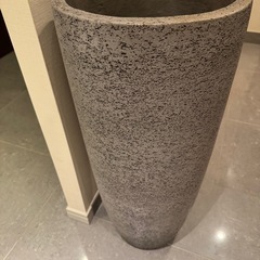 【明日まで】エコストーン　トールタイプ8号鉢用　植木鉢の画像