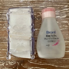 ビオレ　クレンジングウォーター　コットン