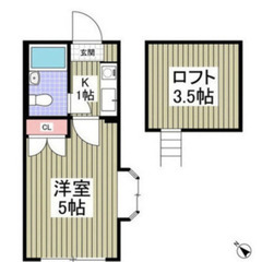 初期費用なんと5万円！！ 小田急線本厚木駅までバスで9分★ さらに5月末まで家賃無料♪ TVインターホン、ロフト付き！！ （次回更新予定日4月30日） - 厚木市