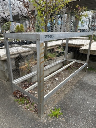 園芸店使用　花台　園芸棚　フラワースタンド