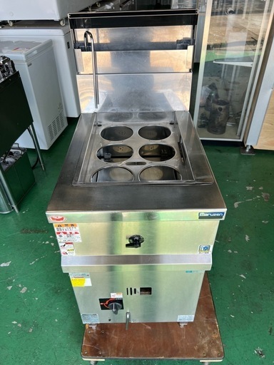 マルゼン6口茹で麺機  2016年