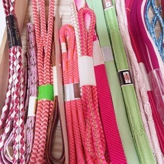 帯締め 正絹 25本セットの画像