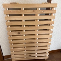 すのこ　折りたたみ