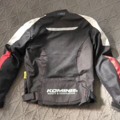 コミネ ライダースジャケット S 夏用 肩に少し破れあり KOMINEの画像