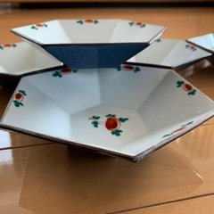 橘吉　たちきち　和皿  食器 　5枚セットの画像