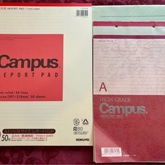 【無料・未使用】A4コクヨCampus Report Pad 5...