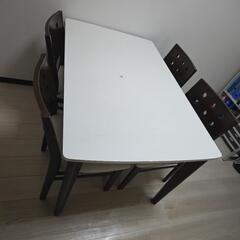 取引先決定ダイニングテーブル