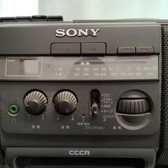 SONY ラジカセ　レトロの画像