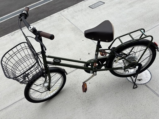 オシャレな自転車　ギアチェンジ可能