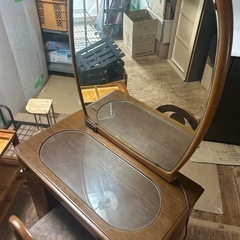レトロ　鏡台　ドレッサーの画像