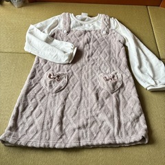 女の子ワンピース140センチの画像