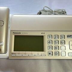 【超美品】パナソニック 電話機セット　デジタルコードレスFAX 子機 増設子機 FAX用インクフィルムの画像