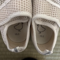新品とほぼ新品　15.0cm ２足セット上履き　内靴　記名なし　室内履きの画像
