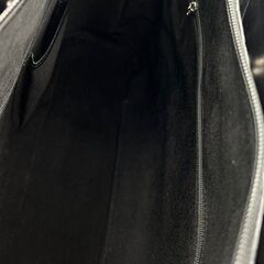 クロコダイル ブラック トートバッグの画像