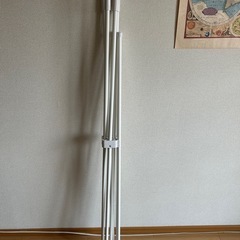 【4月13日まで】突っ張り棒・棚・折りたたみ洗濯物干し　7点セットの画像