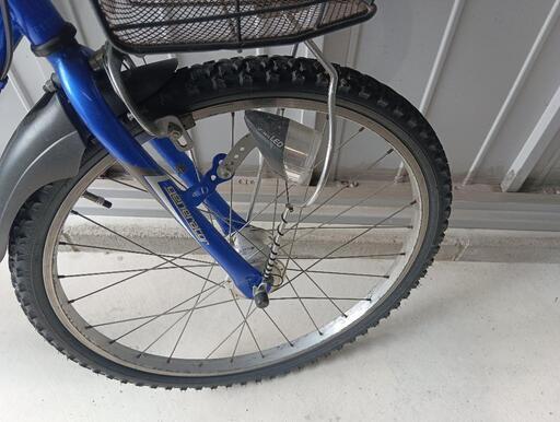 自転車24インチ6段変速オートライト鍵付き (たくろう) 西出雲の