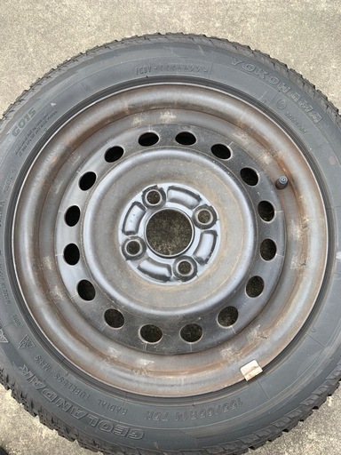 鉄ホイール　ジオランダー　14インチ