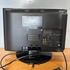 東芝REGZA19インチ　2009年式の画像