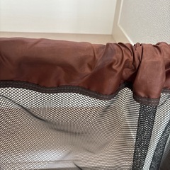 ベビーフェンス　ブラウンの画像