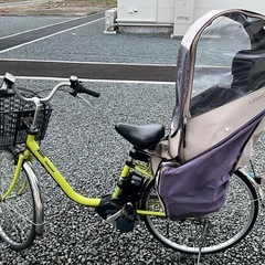 【取引中】電気自転車 パナソニック  ビビSX BE-ELSX633G ペアグリーン 26インチの画像