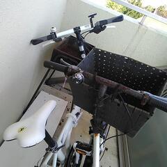 自転車2台の画像