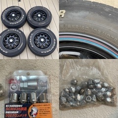 FF車用】美品デイトナホイール16インチ　ラディアンス　ロックナ...